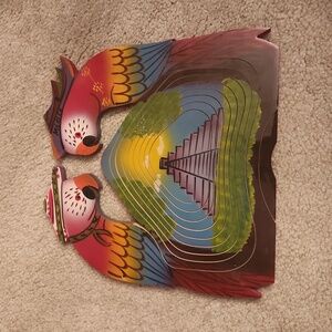 Hand Carved Folding Sculpture Bird Art